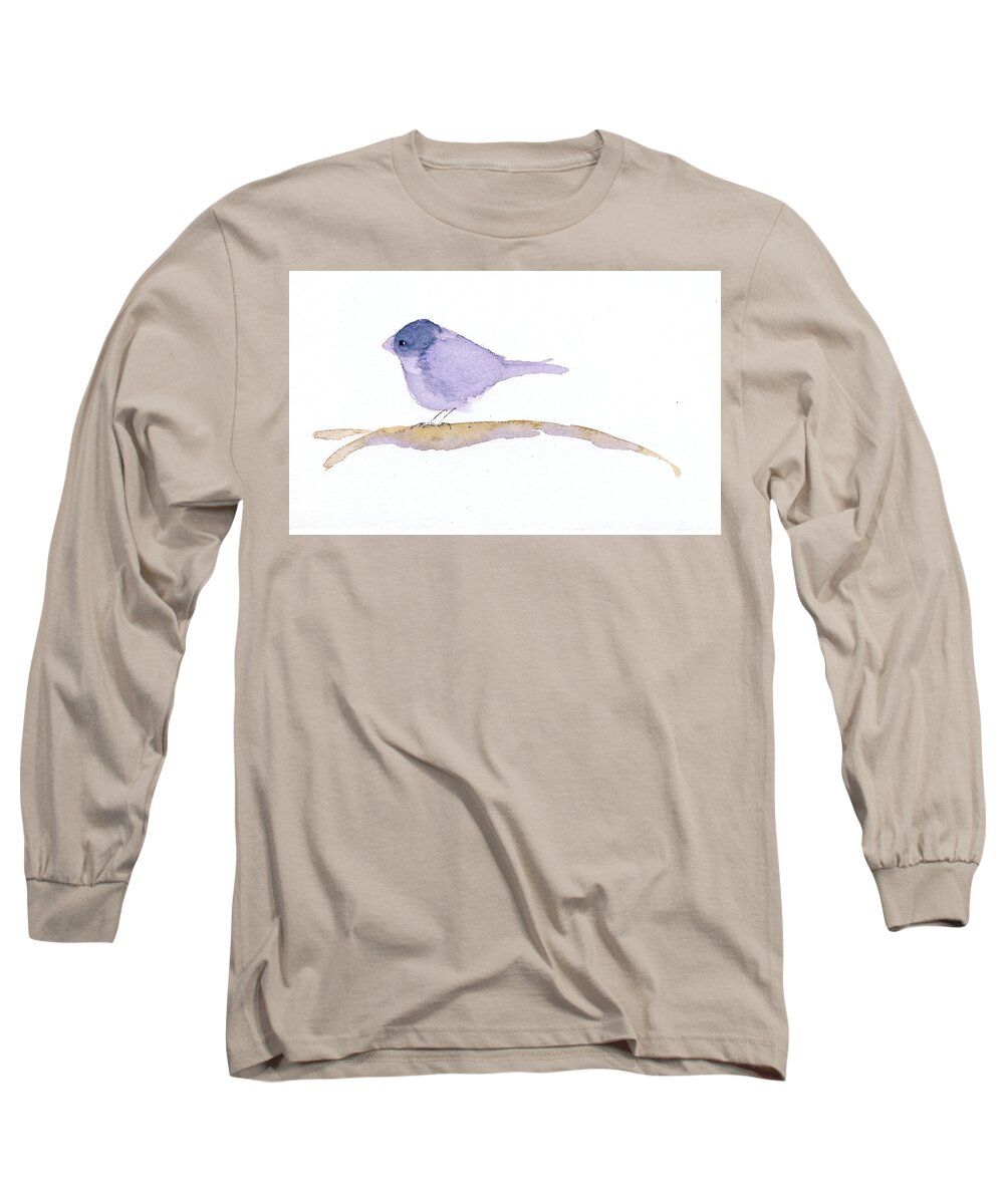 Watercolor Long Sleeve T-Shirt featuring the painting Love Is Patient by Anne Duke