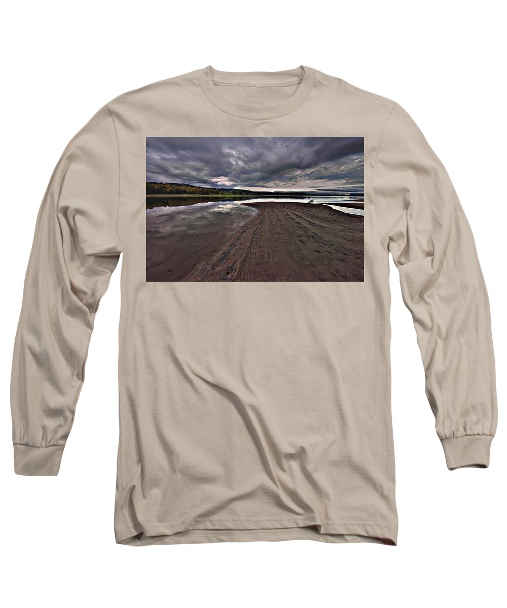 Clouds Long Sleeve T-Shirt featuring the photograph Low Point #1 by John Christopher