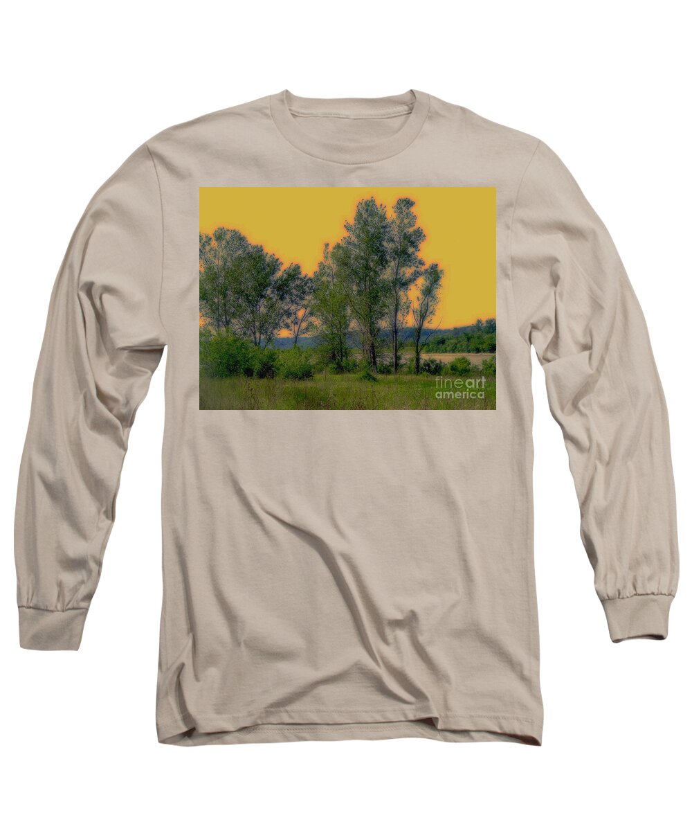 Photography Long Sleeve T-Shirt featuring the photograph Mississippi Estuary by Nancy Kane Chapman