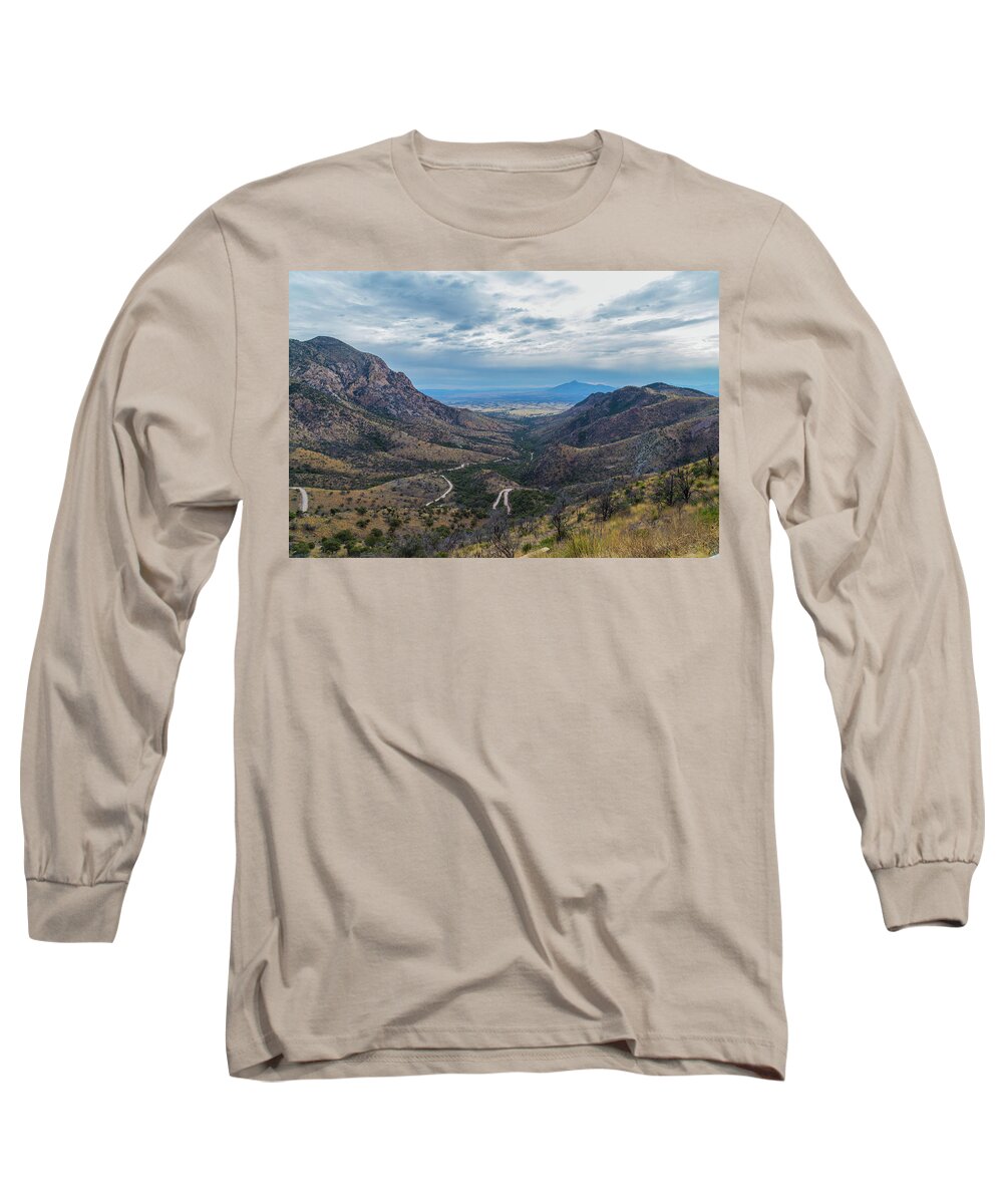 Photography Long Sleeve T-Shirt featuring the photograph Montezuma Pass by Joe Kopp