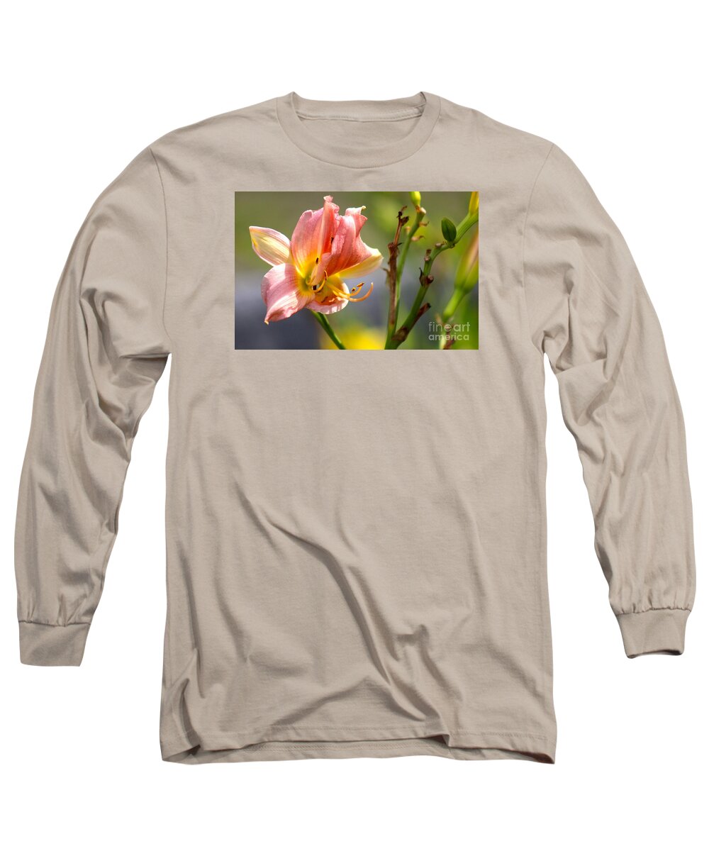 Pink Long Sleeve T-Shirt featuring the photograph Nature's Beauty 124 by Deena Withycombe
