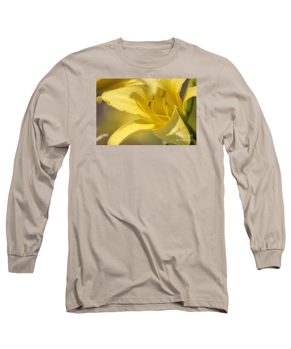 Yellow Long Sleeve T-Shirt featuring the photograph Nature's Beauty 49 by Deena Withycombe