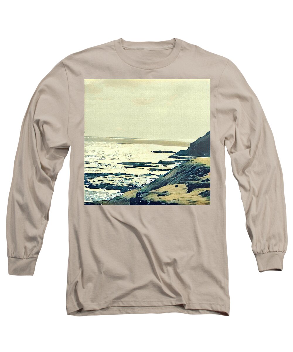 Australia Long Sleeve T-Shirt featuring the photograph On the Coast by Unhinged Artistry