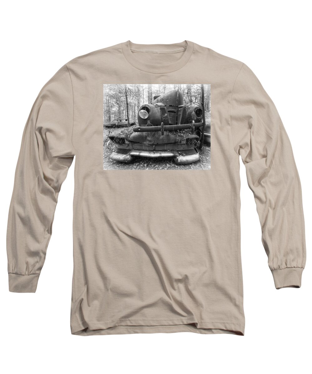 Old Long Sleeve T-Shirt featuring the photograph On Top by Alan Raasch