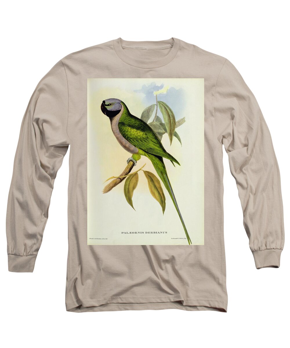 Parakeet Long Sleeve T-Shirt featuring the photograph Parakeet by John Gould