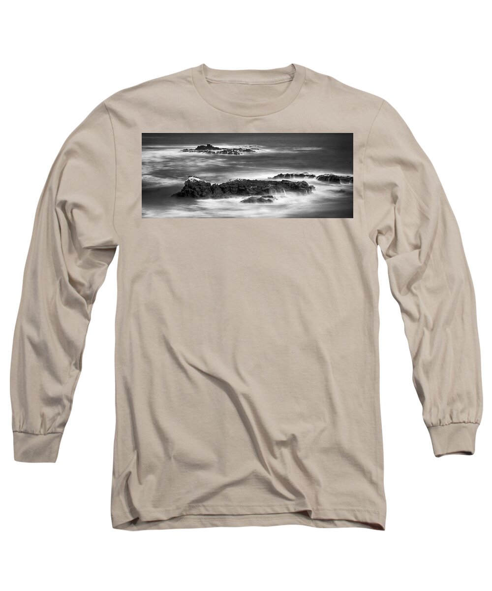 Long Long Sleeve T-Shirt featuring the photograph Pelican Rock by Hugh Smith