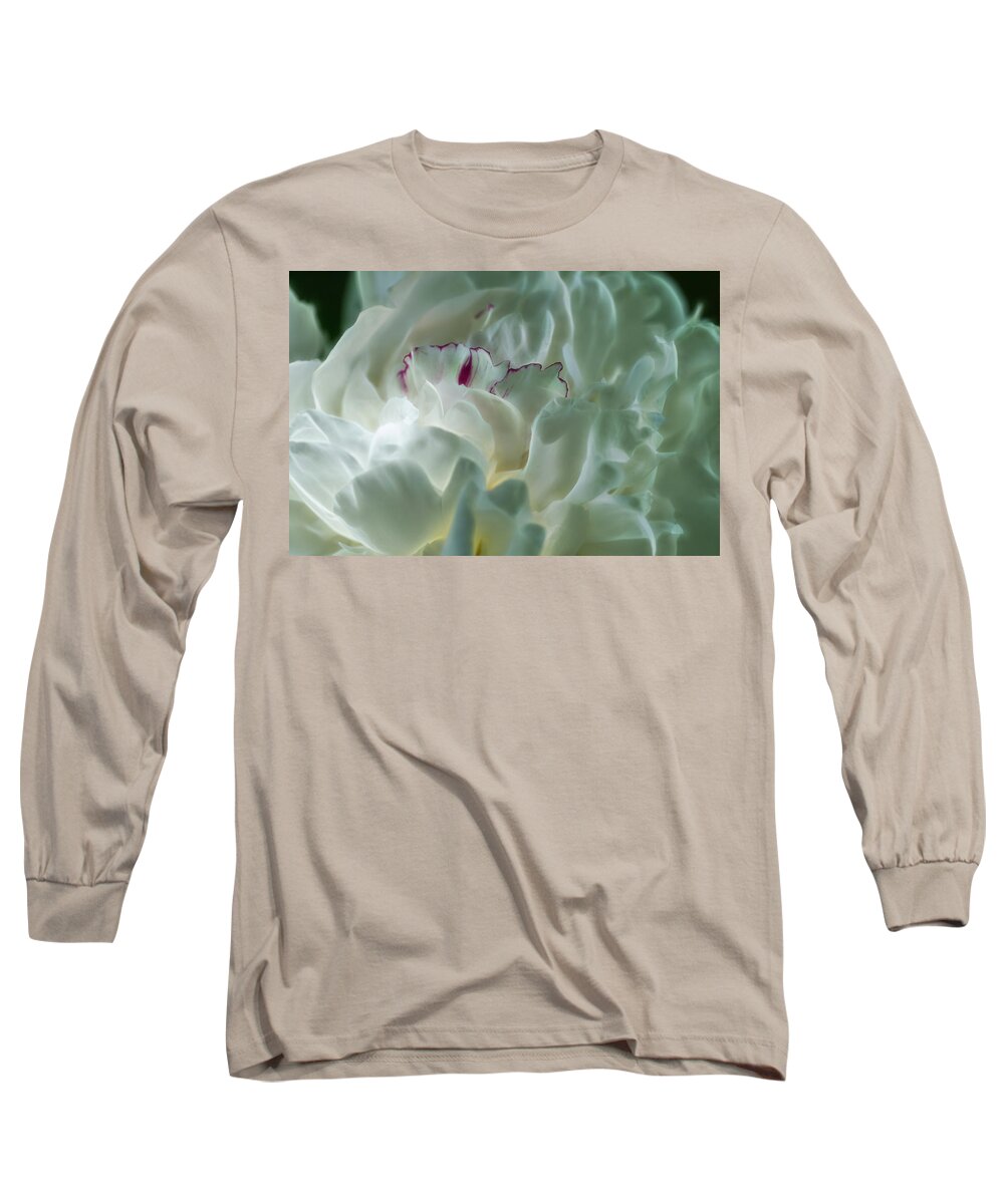 Peony Long Sleeve T-Shirt featuring the photograph Peony Flower Energy by Beth Venner