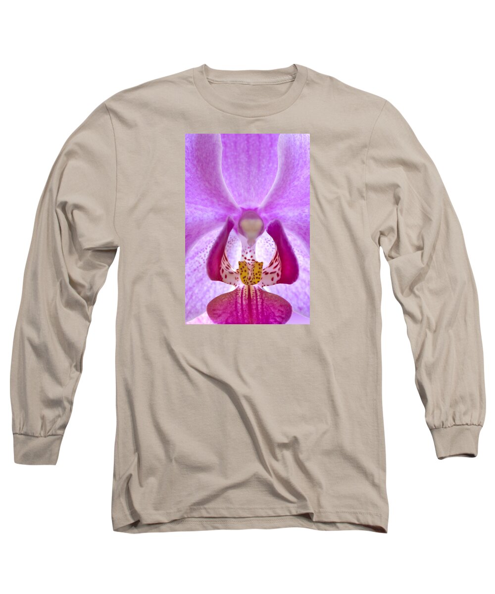 Phalaenopsis Orchid Long Sleeve T-Shirt featuring the photograph Phalaenopsis Orchid by George Robinson