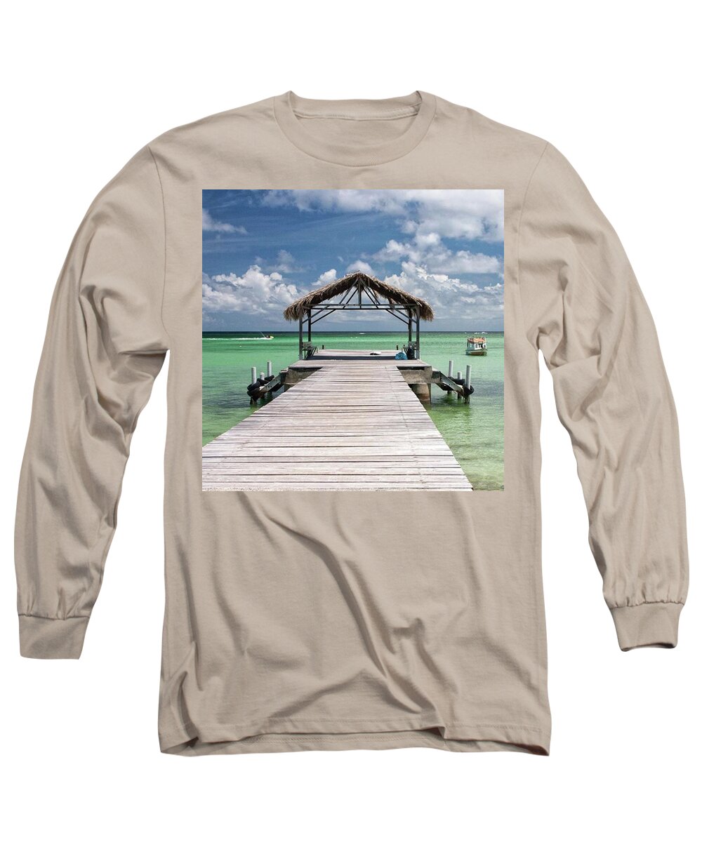 Beautiful Long Sleeve T-Shirt featuring the photograph Pigeon Point, Tobago#pigeonpoint by John Edwards