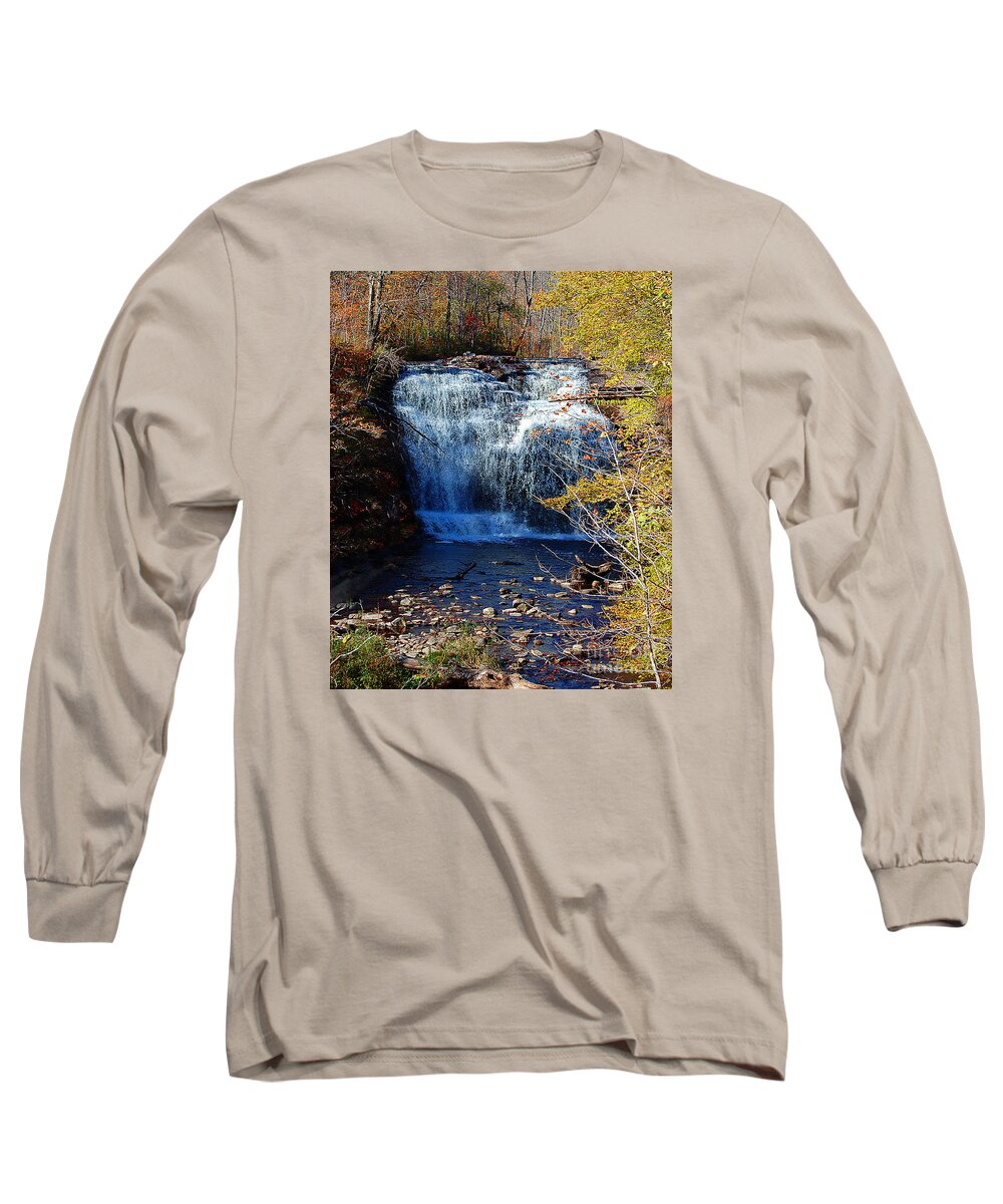 Diane Berry Long Sleeve T-Shirt featuring the photograph Pixley Falls State Park by Diane E Berry
