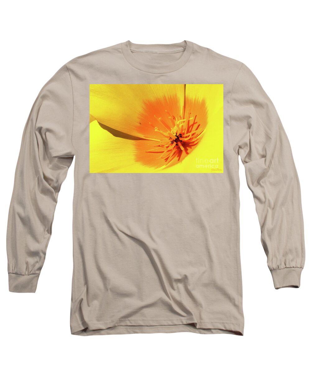 Flower Long Sleeve T-Shirt featuring the photograph Poppy Impact by Adam Morsa