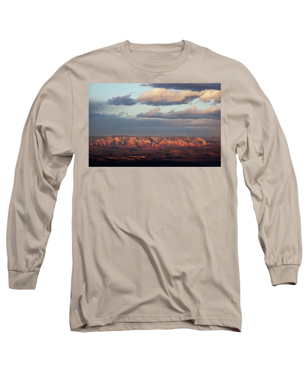 Sedona Arizona Long Sleeve T-Shirt featuring the photograph Red Rock Crossing, Sedona by Ron Chilston