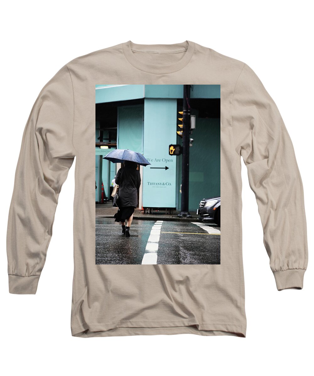 Street Photography Long Sleeve T-Shirt featuring the photograph Right by J C