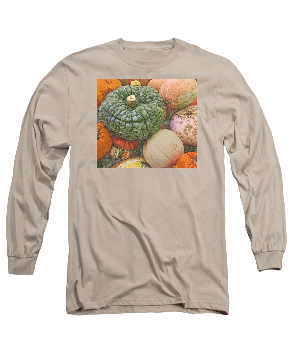 Autumn Long Sleeve T-Shirt featuring the photograph Shades of Autumn by Suzy Piatt