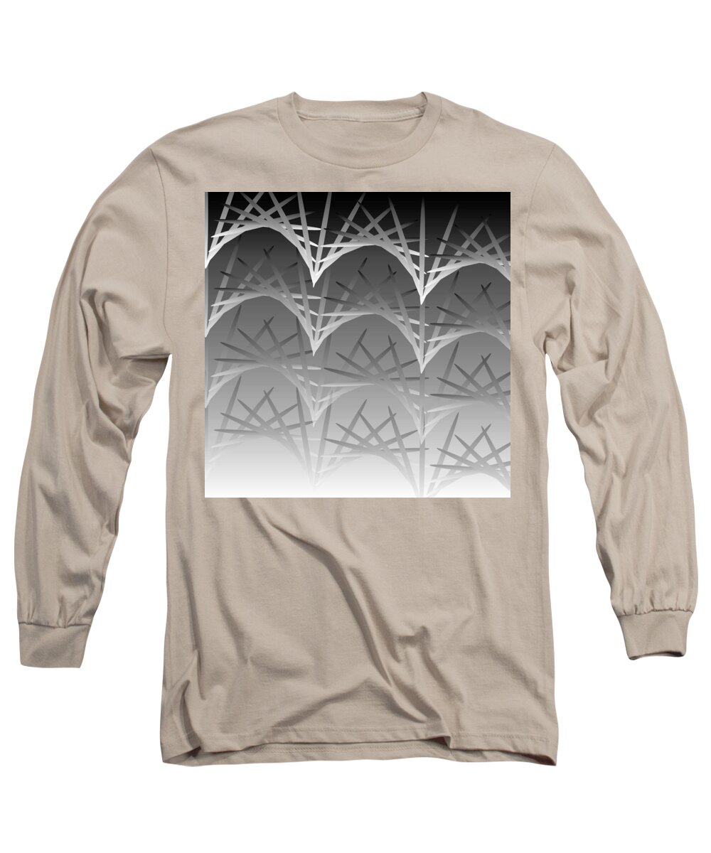 Ellipse Long Sleeve T-Shirt featuring the digital art Sky Arch 19 by Kevin McLaughlin