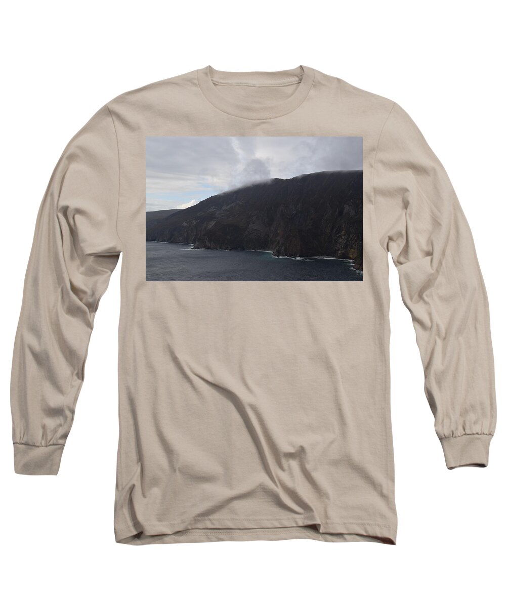 Ireland Long Sleeve T-Shirt featuring the photograph Slieve League by Curtis Krusie