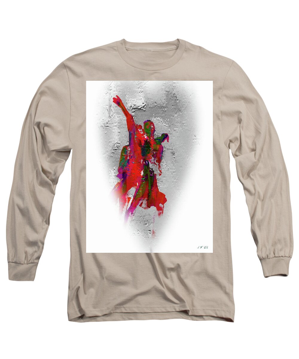 Street Dance Long Sleeve T-Shirt featuring the photograph Street Dance 8 by Jean Francois Gil