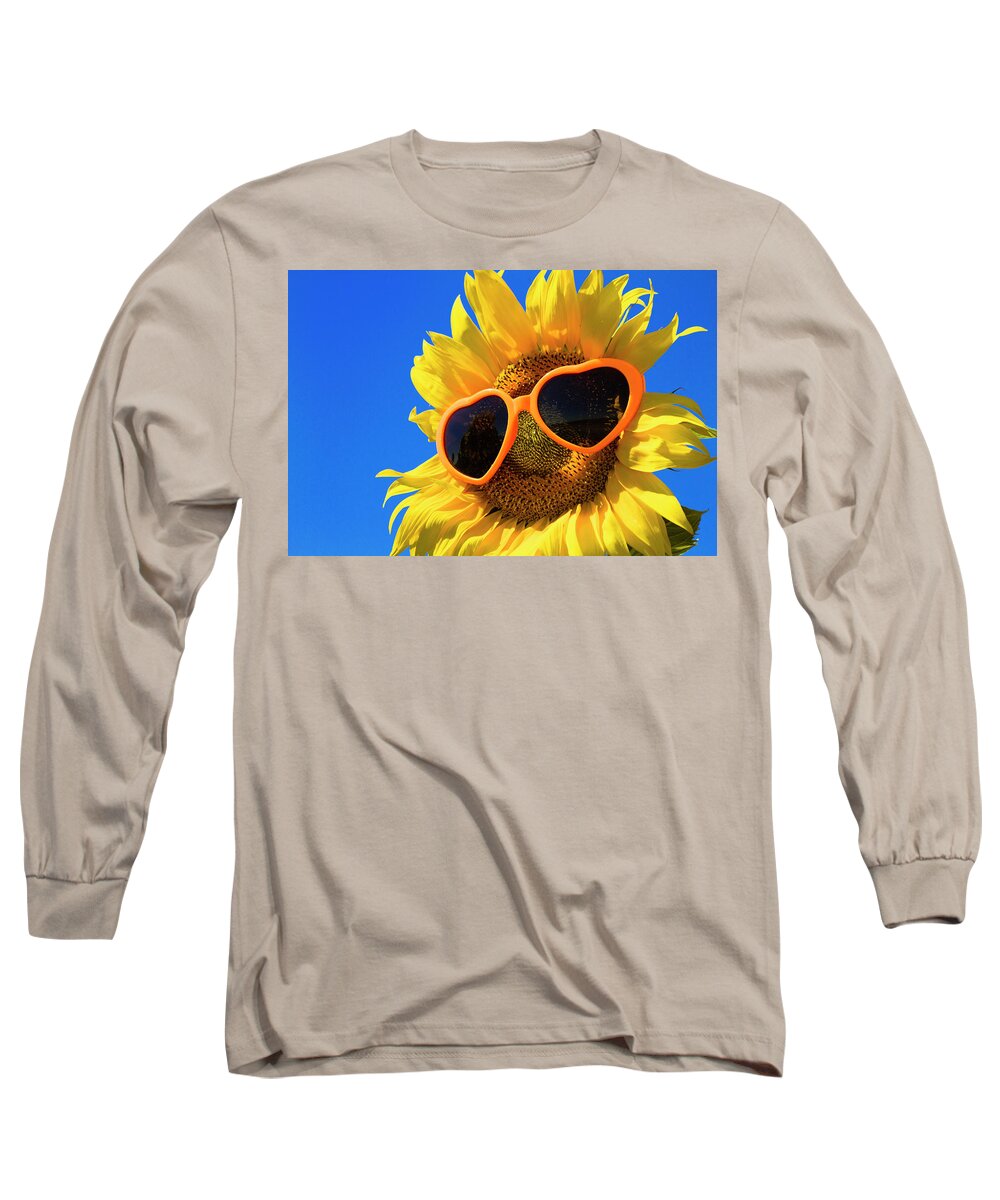 Agriculture Long Sleeve T-Shirt featuring the photograph Summertime by Teri Virbickis