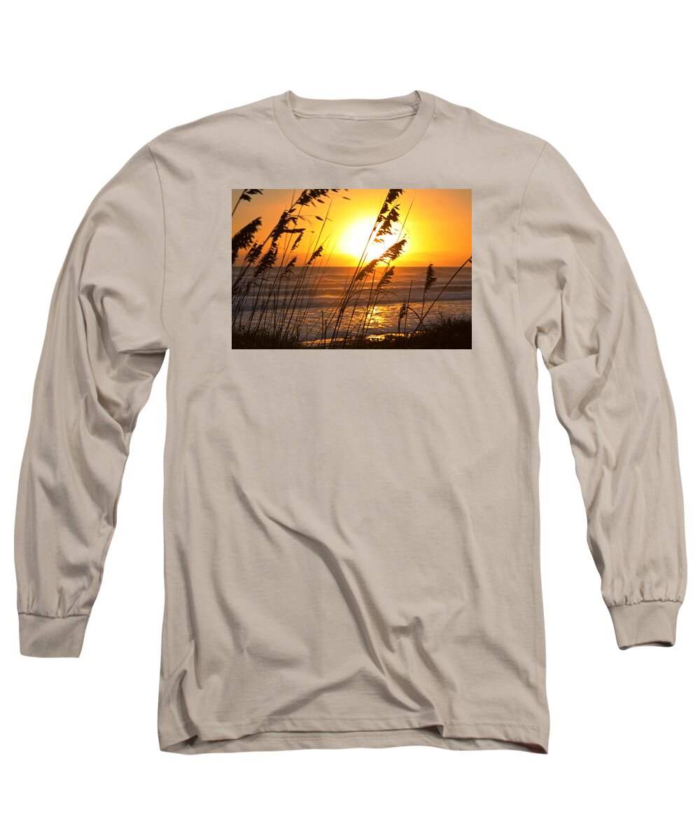 Silhouette Long Sleeve T-Shirt featuring the photograph Sunrise Silhouette by Robert Och