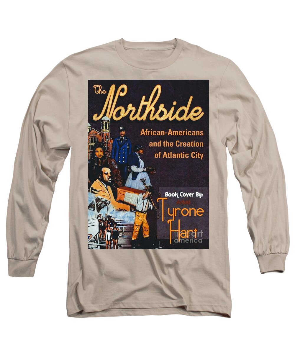 Boardwalk Empire Long Sleeve T-Shirt featuring the painting The Northside by Tyrone Hart