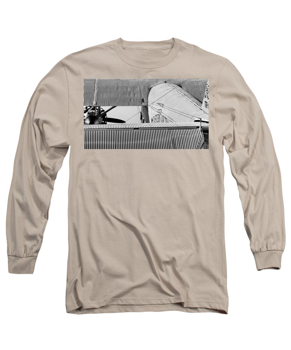 2012 Long Sleeve T-Shirt featuring the photograph Tin Drag by Chris Buff