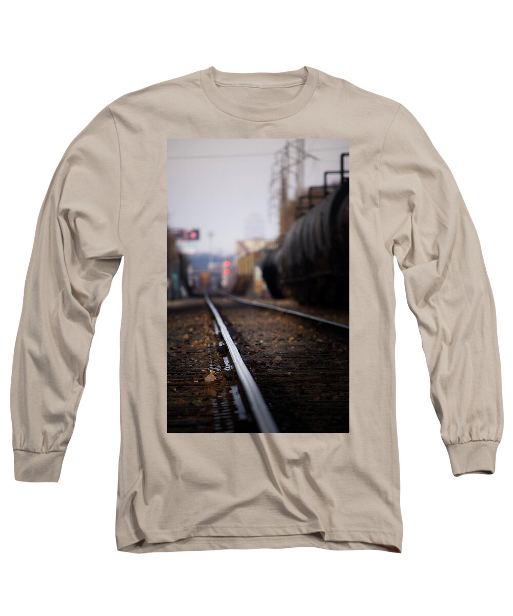 Blumwurks Long Sleeve T-Shirt featuring the photograph Track Life by Matthew Blum