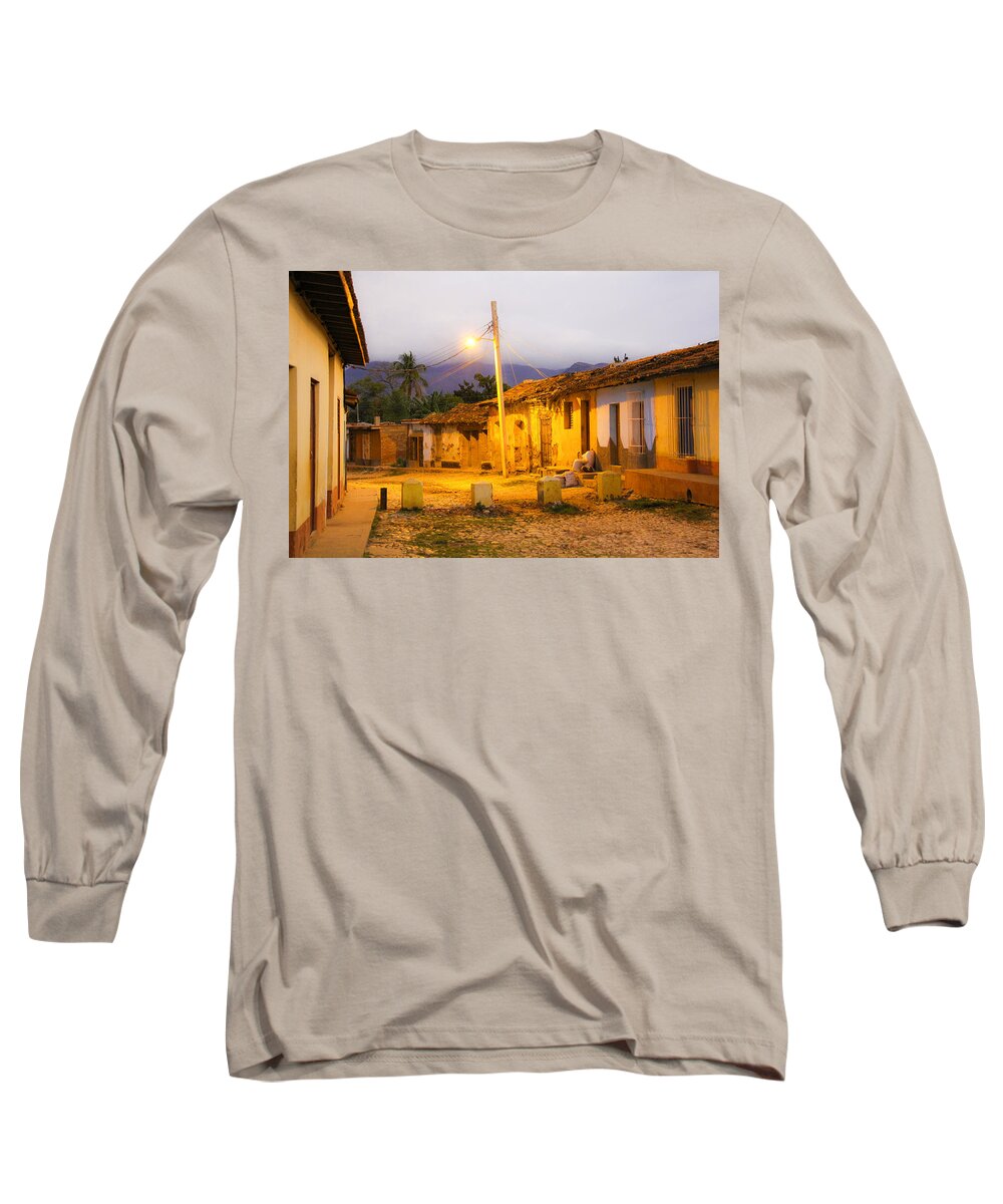Cuba Long Sleeve T-Shirt featuring the photograph Trinidad Morning by Marla Craven