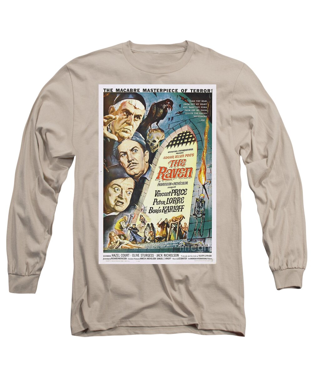 Vintage Classic Posters, The Raven Sleeve T-Shirt by Esoterica Art Agency Art America