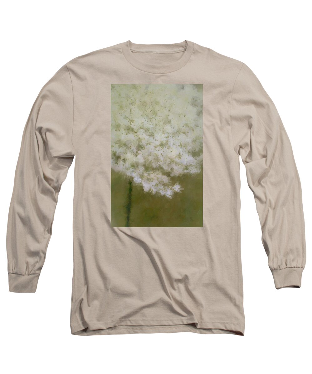 White Flowers Long Sleeve T-Shirt featuring the photograph Wait For Me by The Art Of Marilyn Ridoutt-Greene