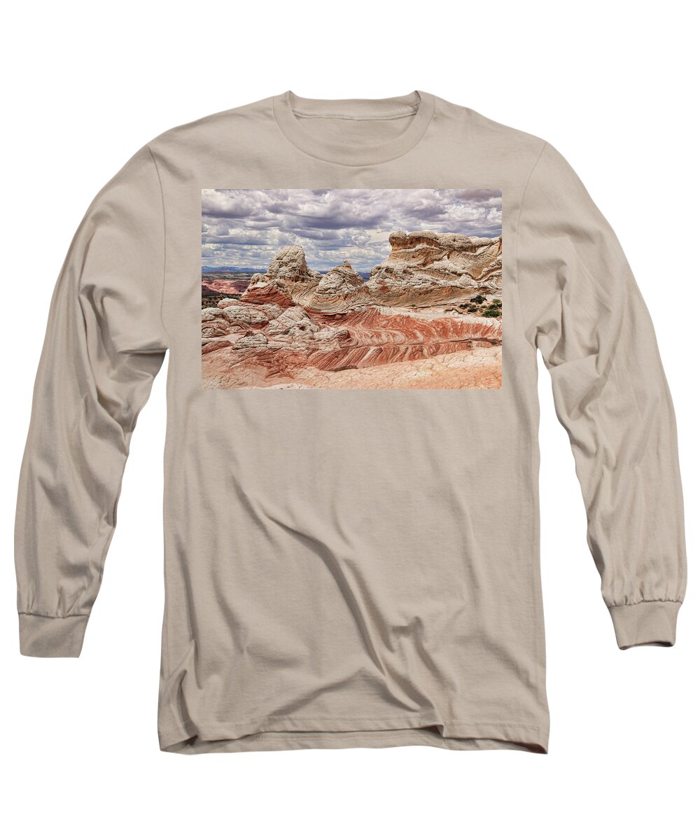 White Pocket Long Sleeve T-Shirt featuring the photograph White Pocket # 13 by Allen Beatty