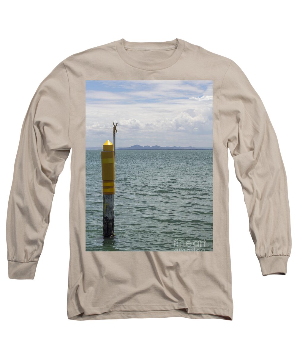 Beach Long Sleeve T-Shirt featuring the photograph X Marks the Spot by Linda Lees