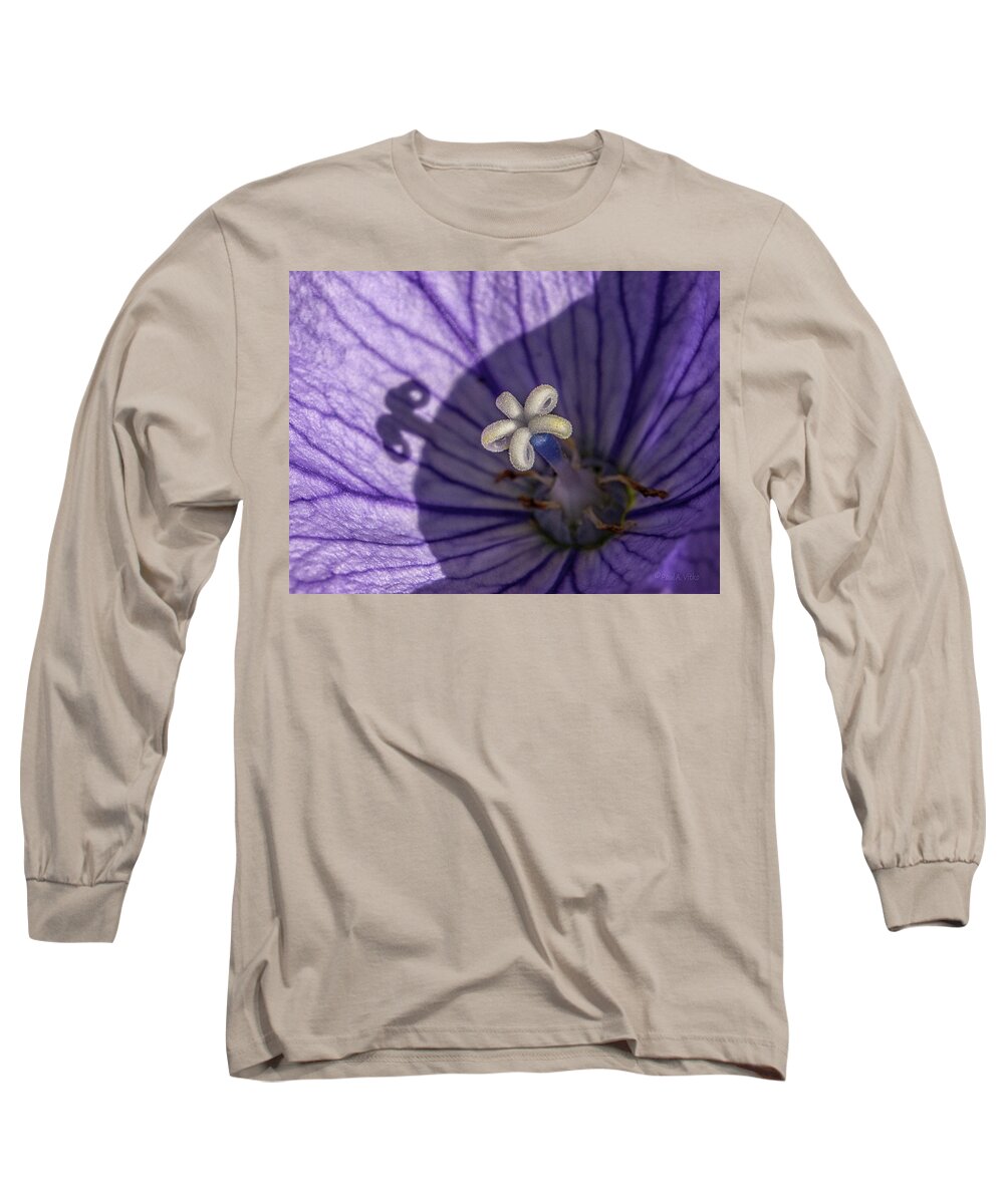 Purple Long Sleeve T-Shirt featuring the photograph Yea, Like That Too.... by Paul Vitko