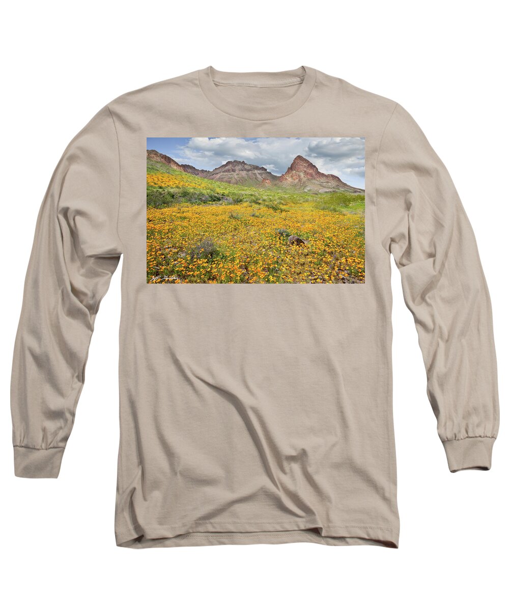 Arid Climate Long Sleeve T-Shirt featuring the photograph Boundary Cone Butte by Jeff Goulden