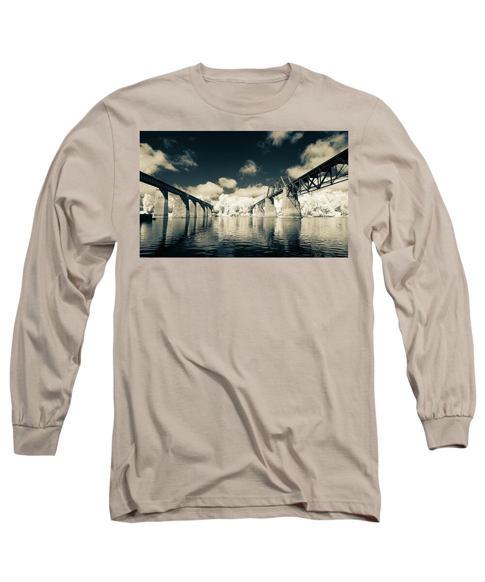 2016 Long Sleeve T-Shirt featuring the photograph Brickworks 50 by Charles Hite