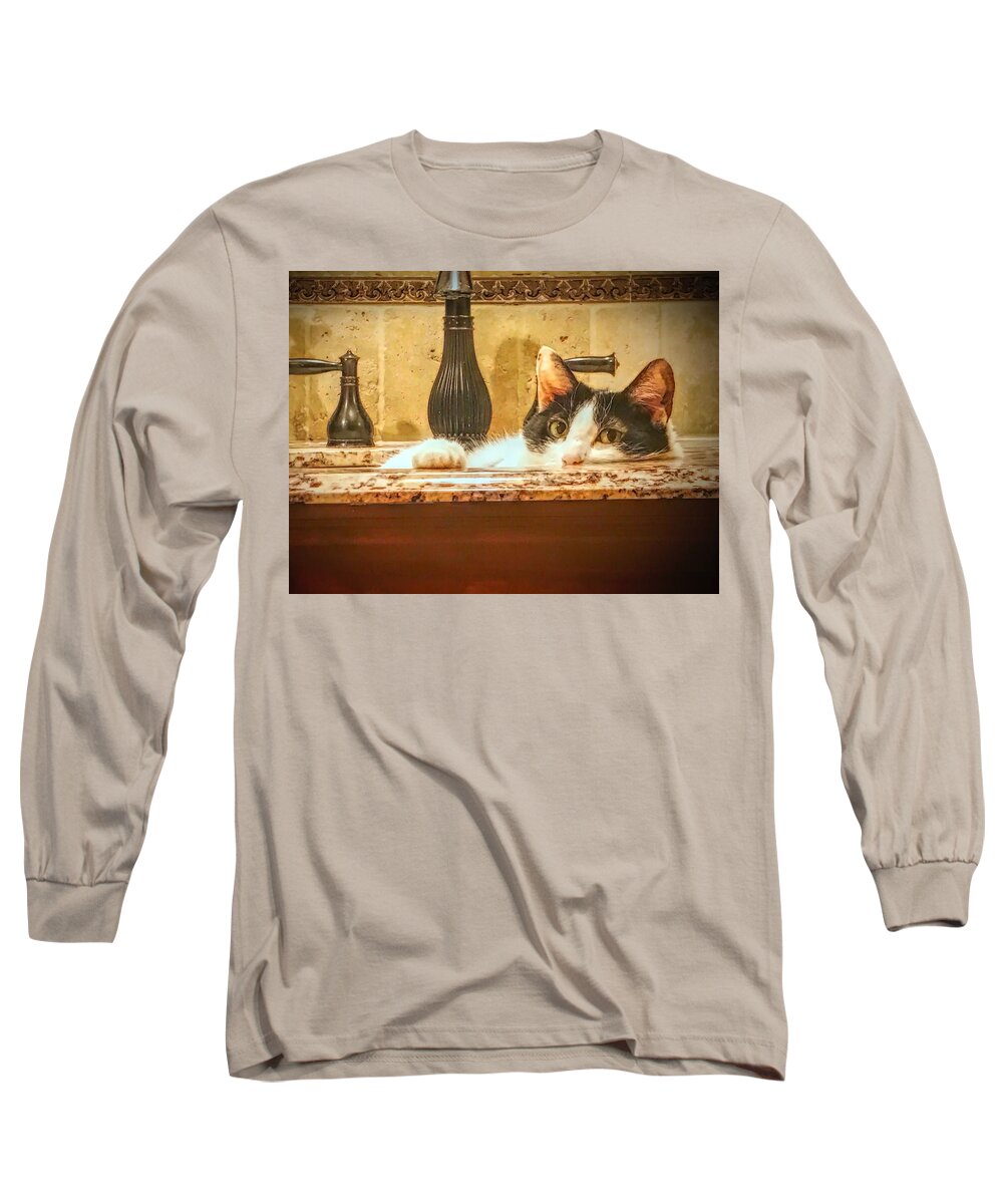  Long Sleeve T-Shirt featuring the photograph Brush Your Teeth Elsewhere by Jack Wilson