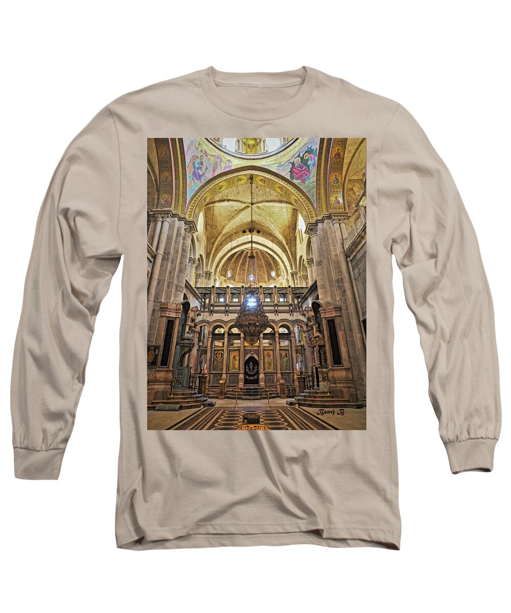 Church Of The Holy Sepulchre Long Sleeve T-Shirt featuring the photograph Church of the Holy Sepulchre by Bearj B Photo Art