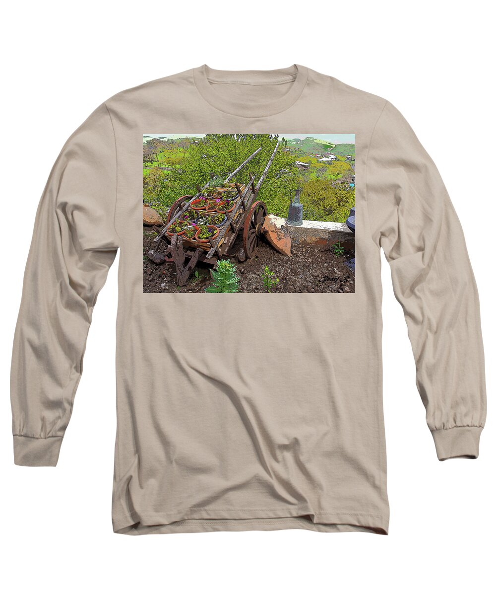 Hyelandz Long Sleeve T-Shirt featuring the photograph Hylandz 1 by Bearj B Photo Art