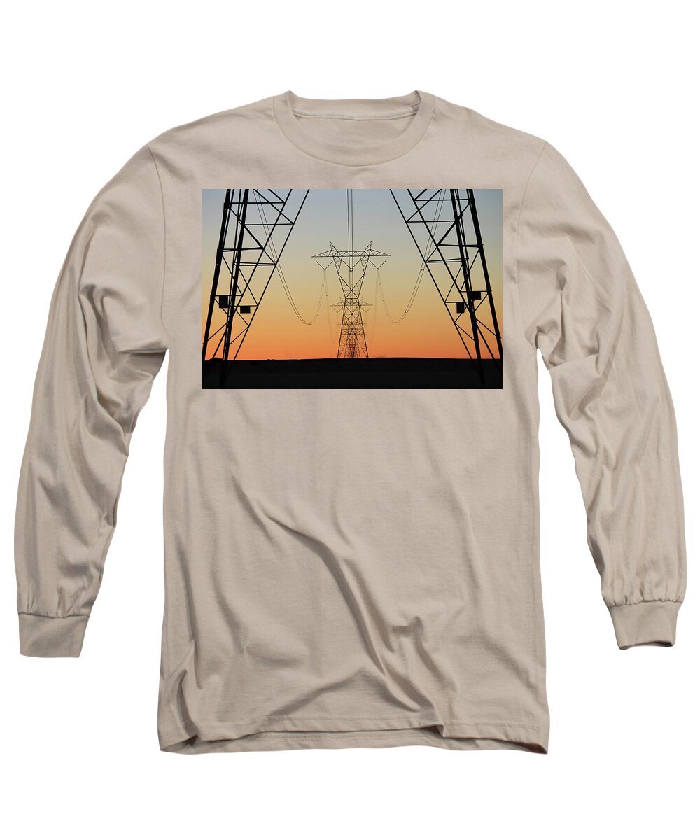 Infinity Long Sleeve T-Shirt featuring the photograph Infinite Transmission by Jonathan Thompson