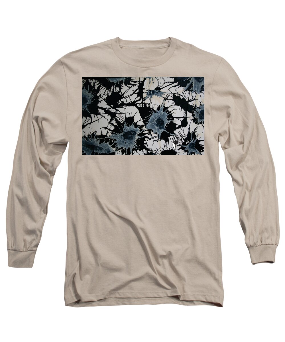  Long Sleeve T-Shirt featuring the digital art Manuel 1 by Jimmy Williams