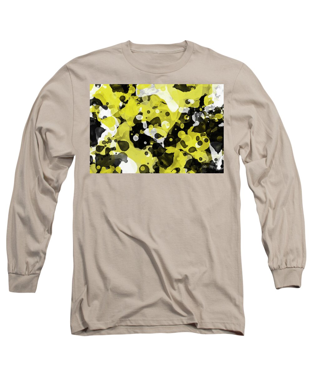 Abstract Long Sleeve T-Shirt featuring the digital art Pure Spirit Abstract by Christina Rollo