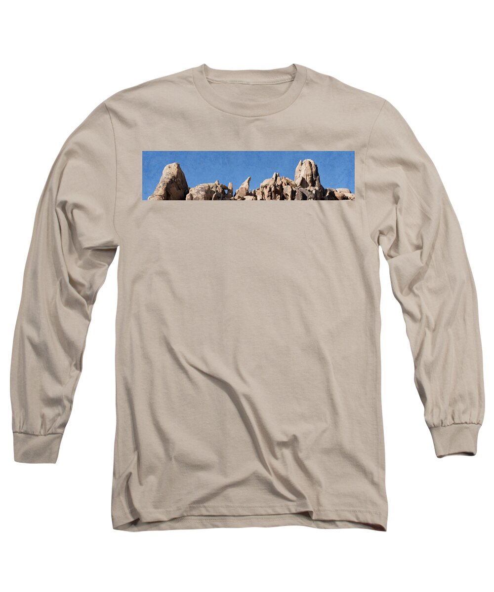 Rocks Long Sleeve T-Shirt featuring the photograph Rock Climbing by Sandra Selle Rodriguez