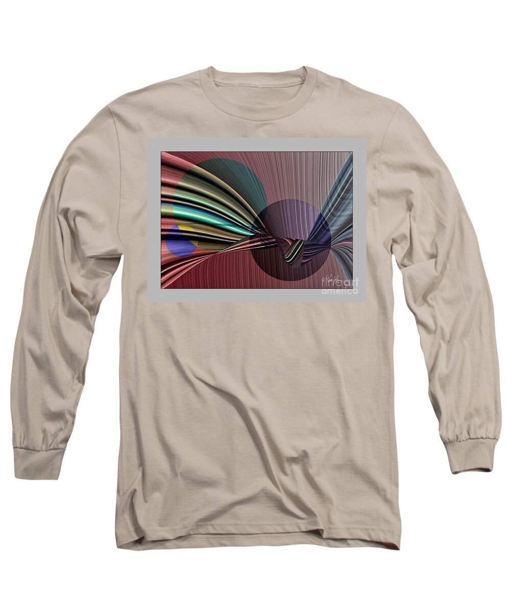 Seeking Long Sleeve T-Shirt featuring the digital art Seeking The Truth by Leo Symon