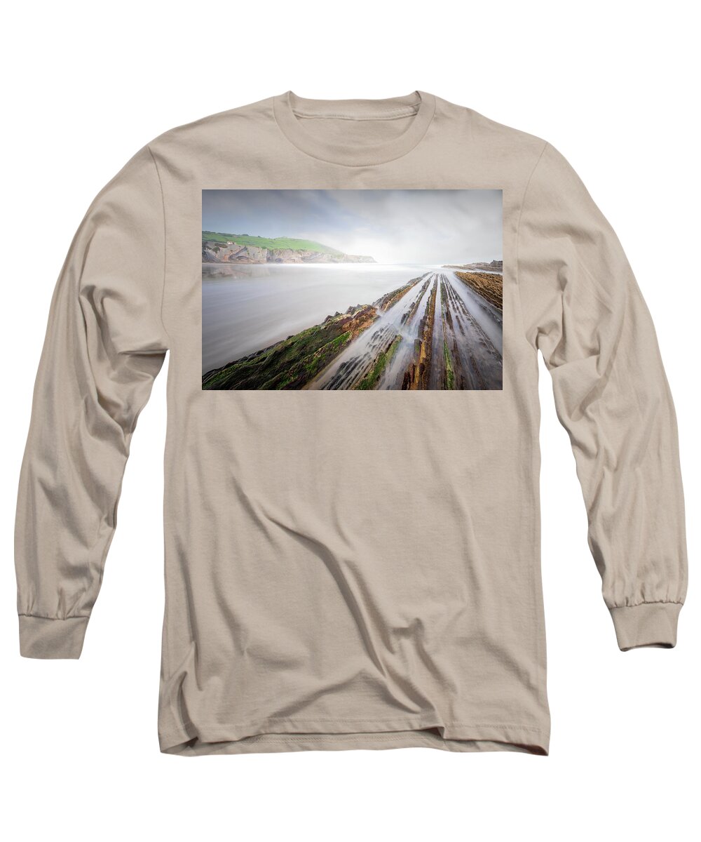 Clouds Long Sleeve T-Shirt featuring the photograph The goal by Dominique Dubied