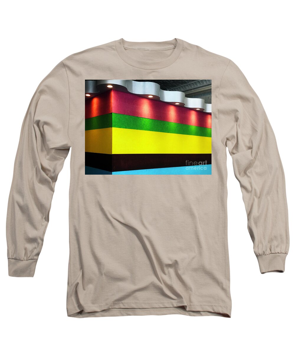 Abstract Long Sleeve T-Shirt featuring the photograph The Waiting Room by Rick Locke - Out of the Corner of My Eye