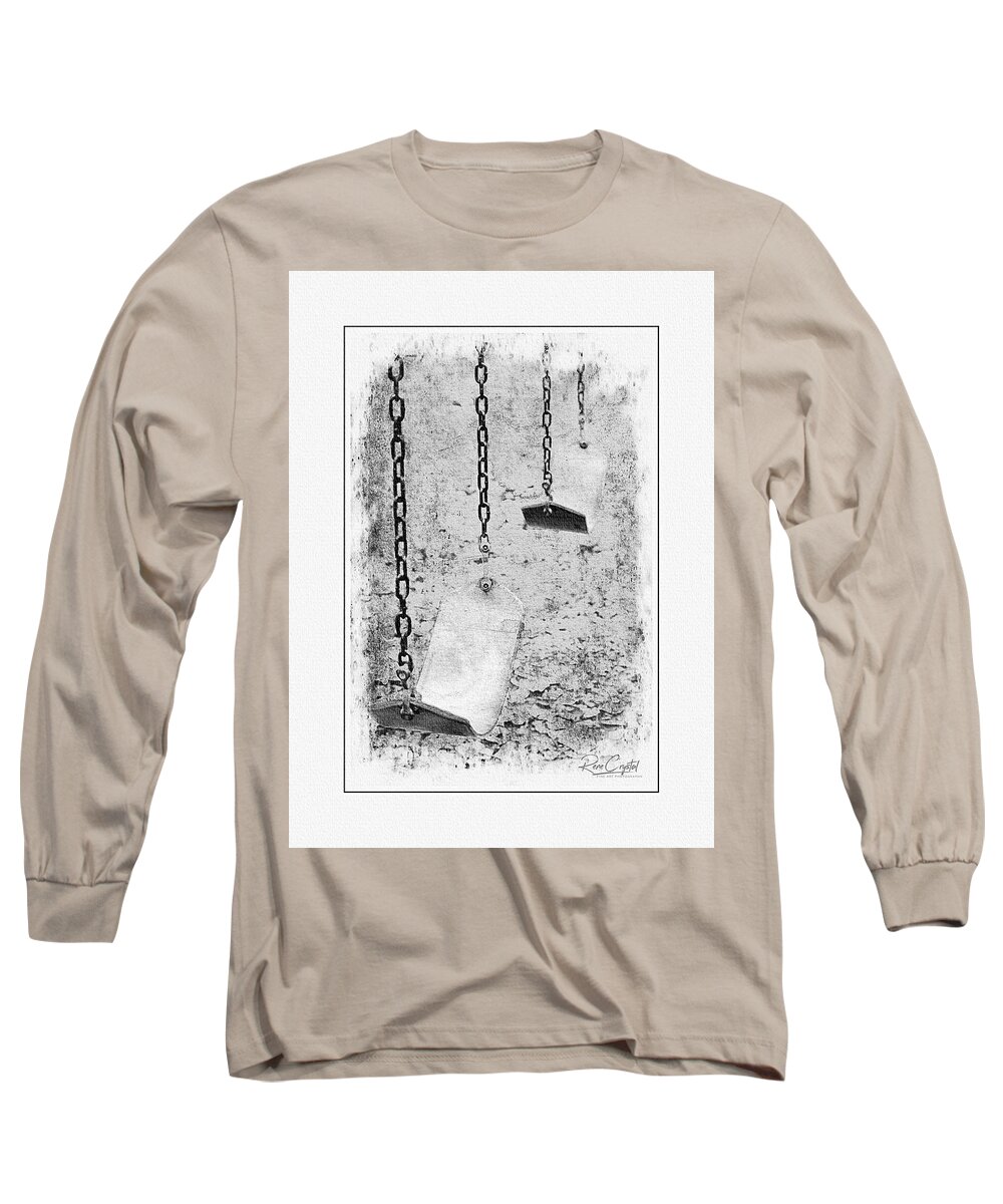 Playground Long Sleeve T-Shirt featuring the photograph Where Have All The Children Gone by Rene Crystal