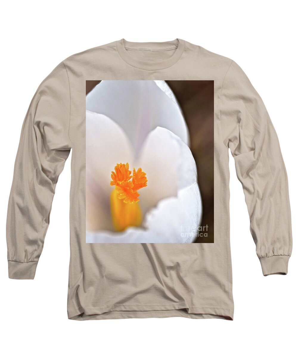 Flower Long Sleeve T-Shirt featuring the photograph White Petals by Billy Knight