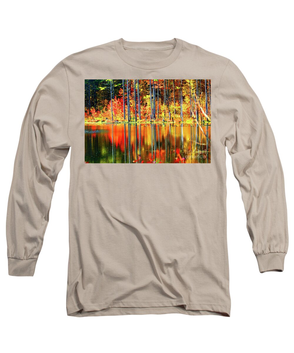 Fall Long Sleeve T-Shirt featuring the photograph Coxsackie New York #1 by Mark Gilman