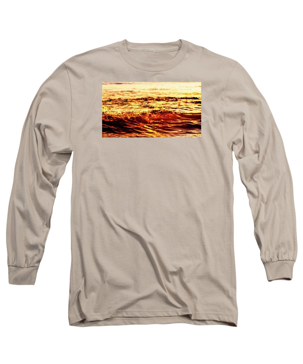 Delray Beach Florida Atlantic Ocean Waves Long Sleeve T-Shirt featuring the photograph Delray Beach Florida Atlantic 4181 by Amyn Nasser