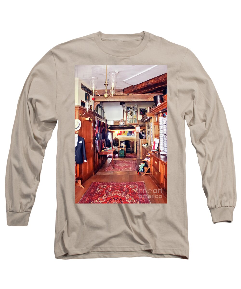 Oxford Long Sleeve T-Shirt featuring the photograph Are You Being Served ? by Terri Waters