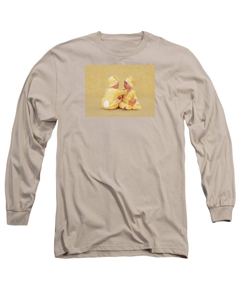 Bunnies Long Sleeve T-Shirt featuring the photograph Baby Bunnies #1 by Anne Geddes